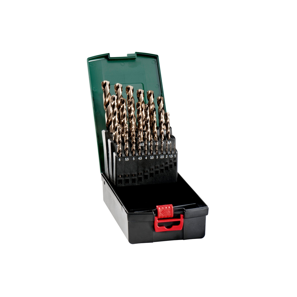 Coffret de forets HSS-Co, 25 pièces - METABO - 627122000