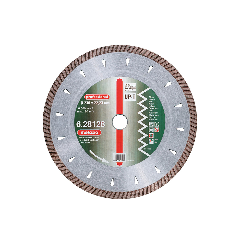 Meule de tronçonnage diamantée, 230 x 2,7 x 22,23 mm, 