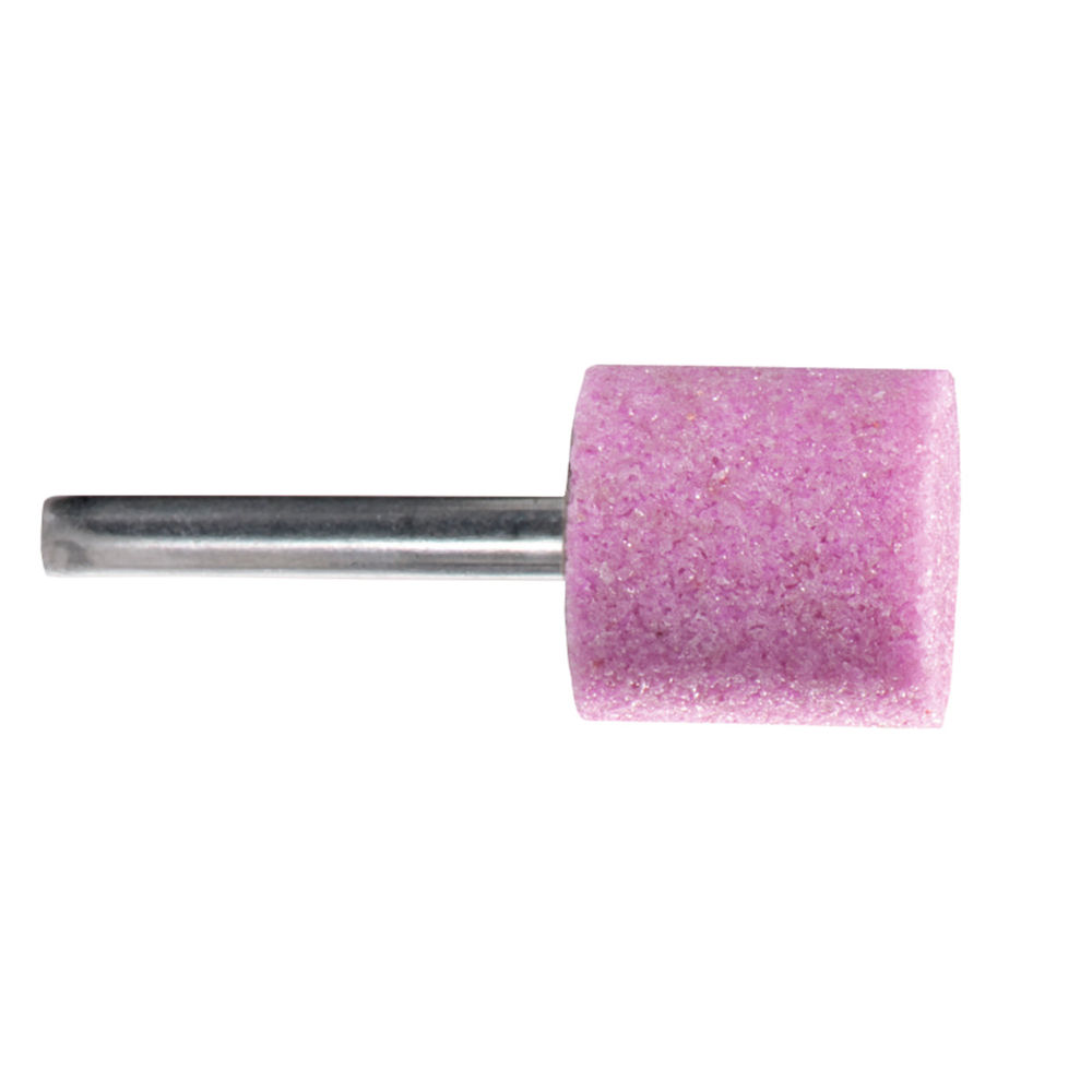 Meule sur tige en corindon supérieur 25 x 25 x 40 mm, queue de 6 mm, K 36, cylindrique - METABO - 628331000