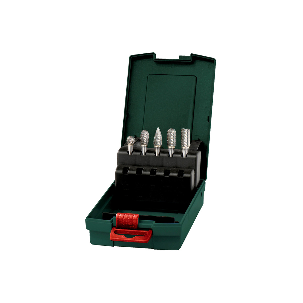 Set de fraises carbure, 5 pièces - METABO - 628403000