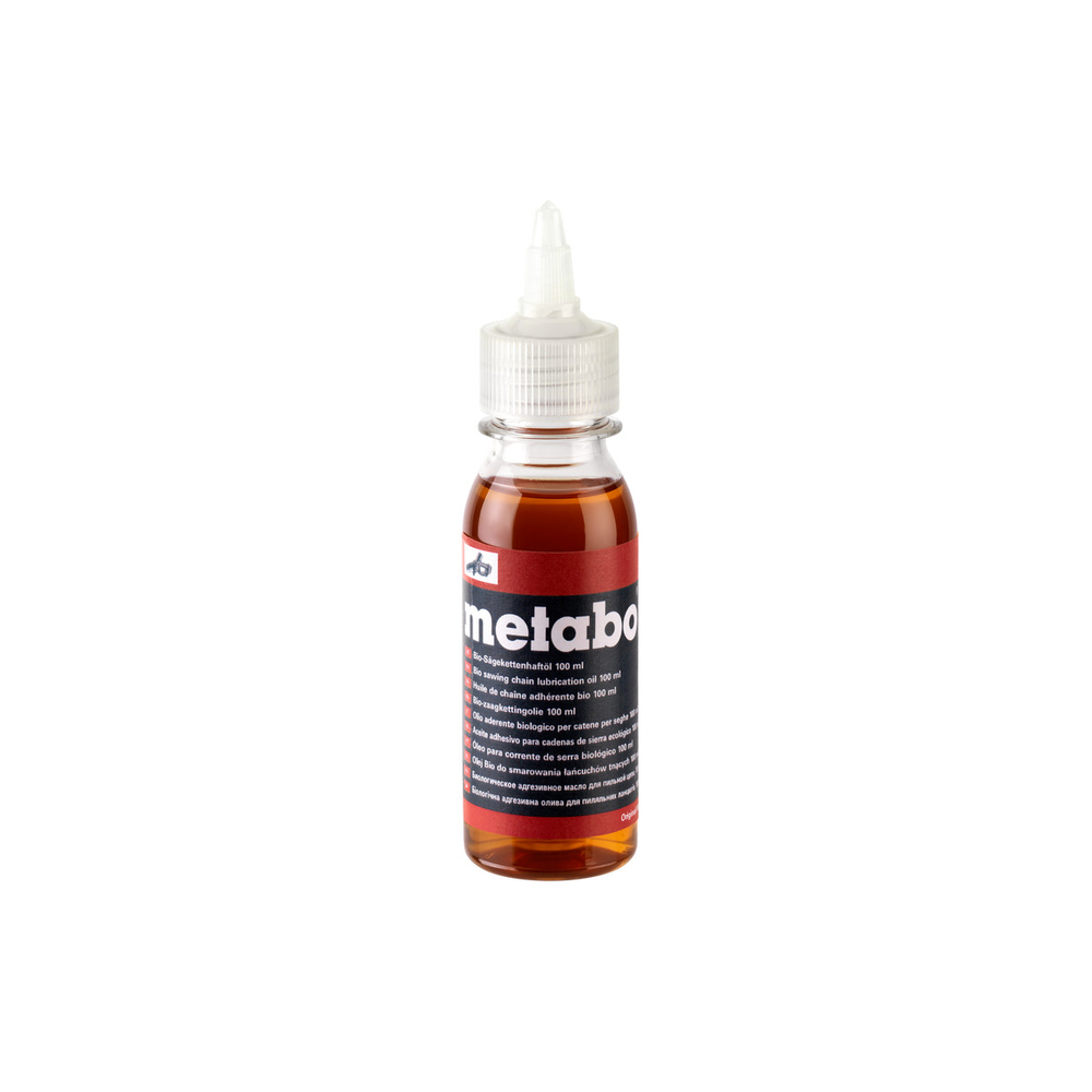 Huile de chaîne adhérente bio 100 ml - METABO - 628711000