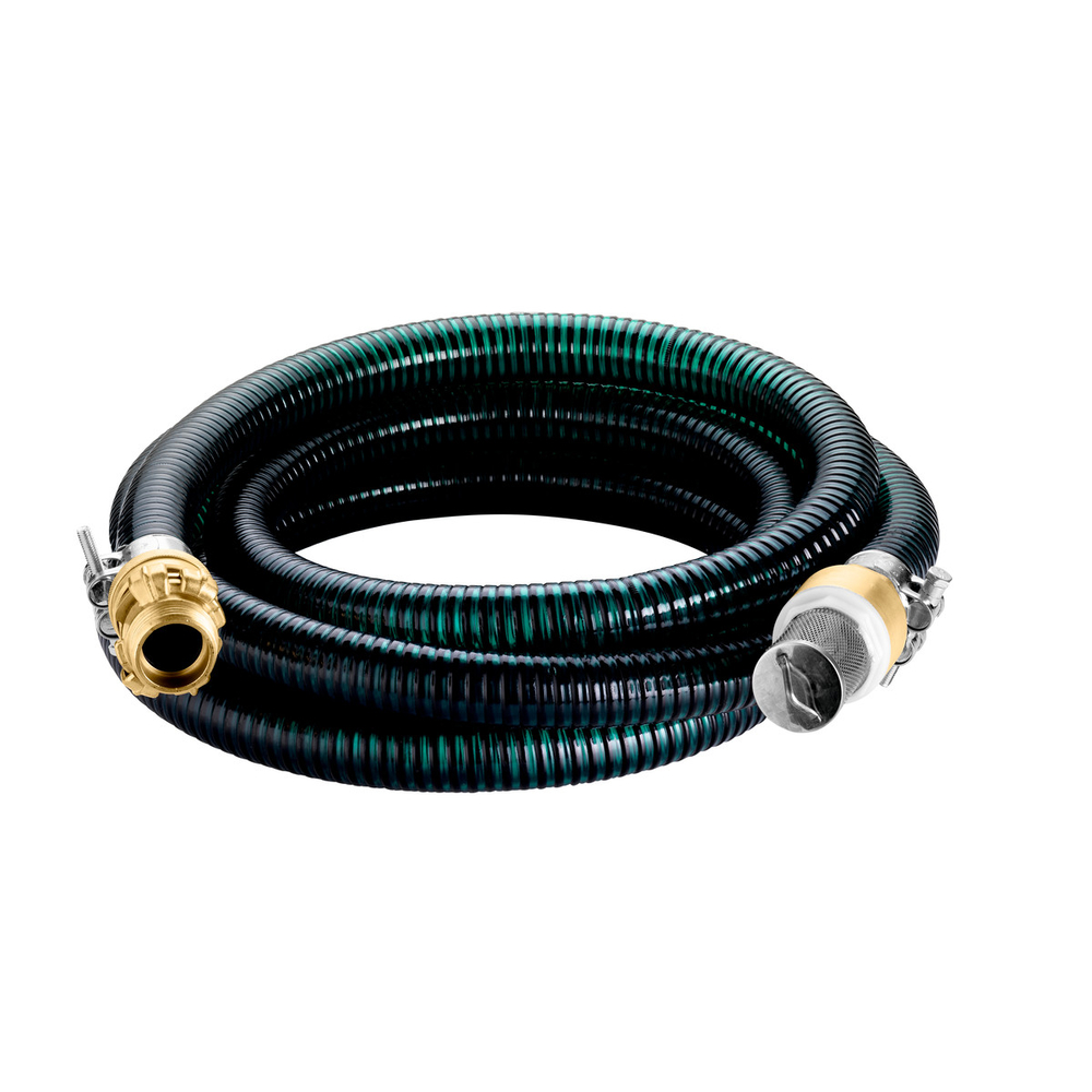 Set de flexible d'aspiration laiton 4 m, 1'' - METABO - 25 mm - METABO - 628797000