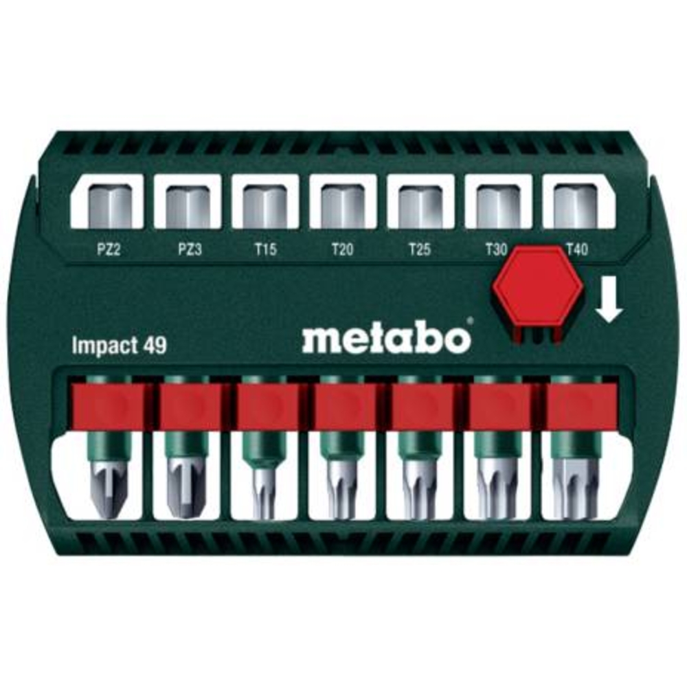 Coffret d'embouts Impact 49 - METABO - 628850000