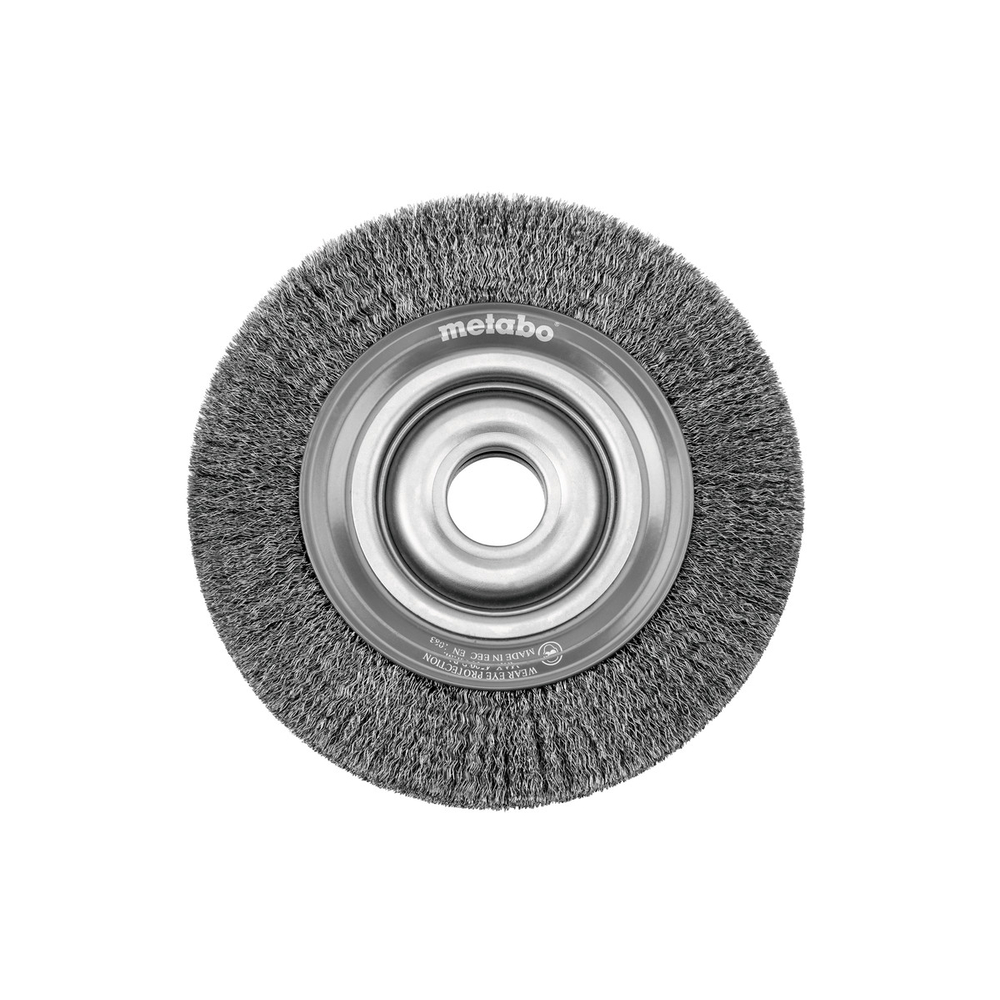 Brosse circulaire métallique 200x28x32 / 0,3 mm / UE - METABO - 629072000