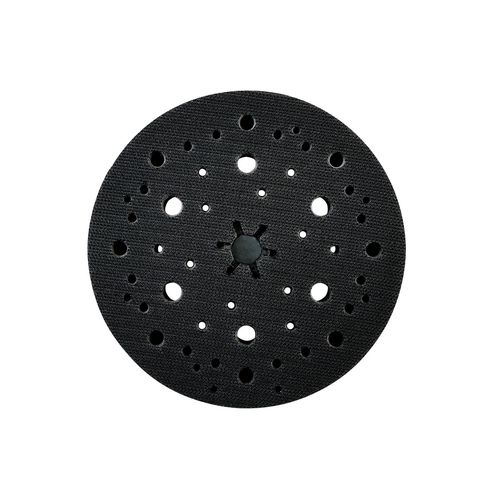 Plateau abrasif 150 mm, « multi-hole », dureté moyenne, SXE 150 BL - METABO - 630259000