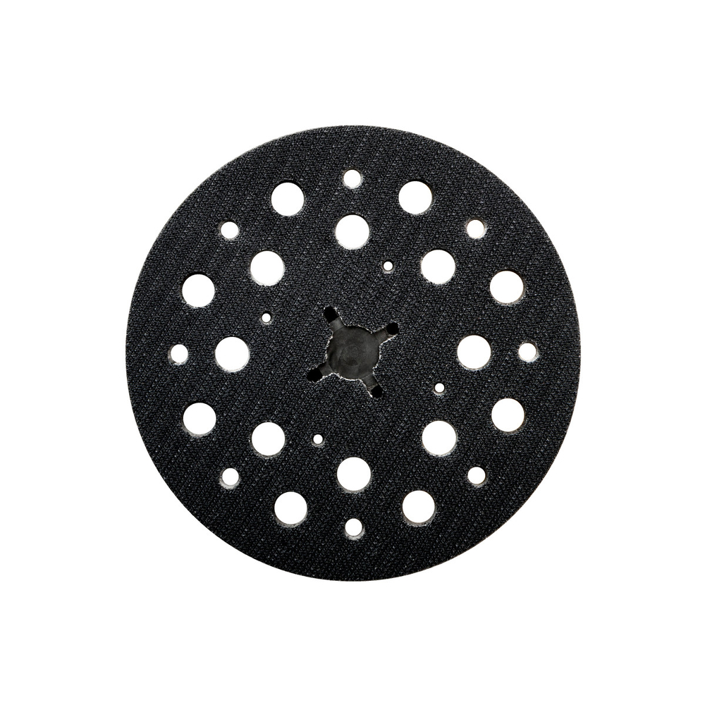 Plateau abrasif 125 mm, « multi-hole », dureté moyenne, SXE 150 BL - METABO - 630264000