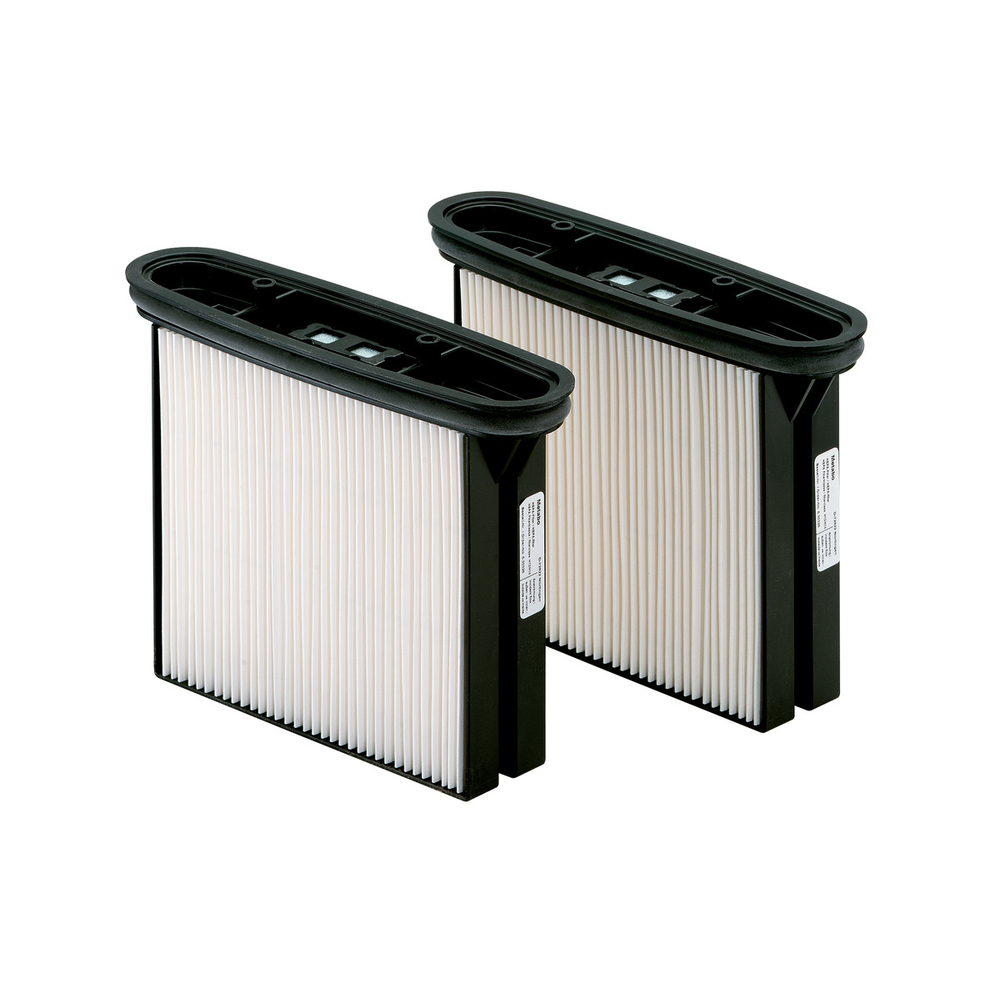 2 cassettes de filtres HEPA, polyester, classe de poussière H - METABO - HEPA 14 - METABO - 630326000