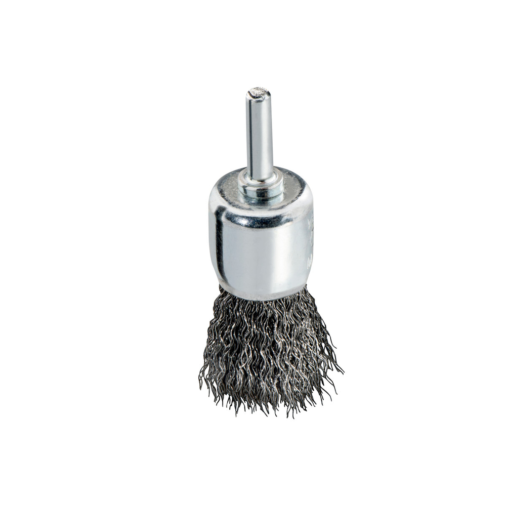 Brosse pinceau 25x0,3 mm/ 6 mm, acier ondulé - METABO - 630554000