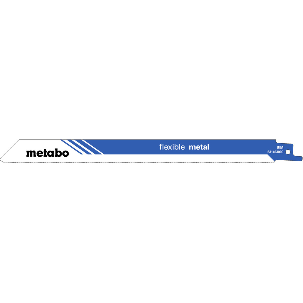 2 lames de scie sabre « flexible metal » 225 x 0,9 mm - METABO - 631095000