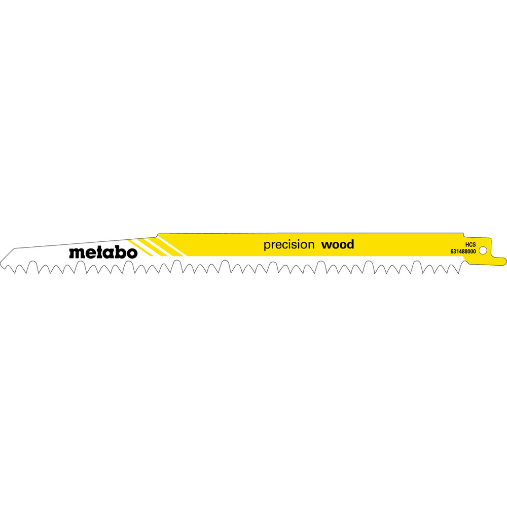 2 lames de scie sabre « precision wood » 240 x 1,5 mm - METABO - 631139000
