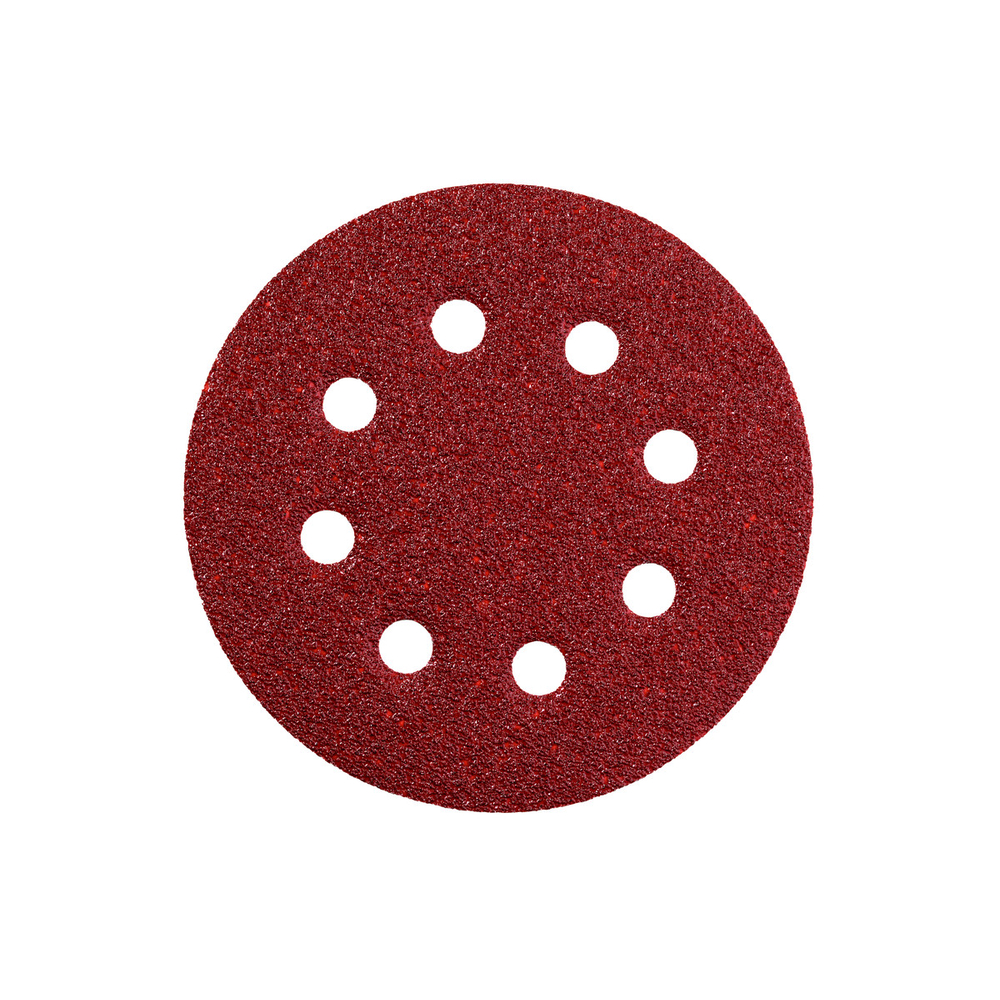 5 feuilles abrasives auto-agrippantes 125 mm P 120, B+M, SXE - METABO - 631229000