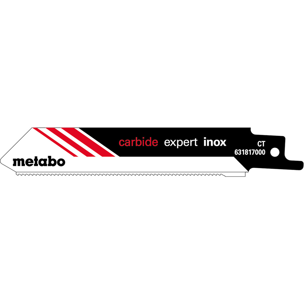 2 lames de scie sabre « expert inox » 115 x 1,25 mm - METABO - 631817000
