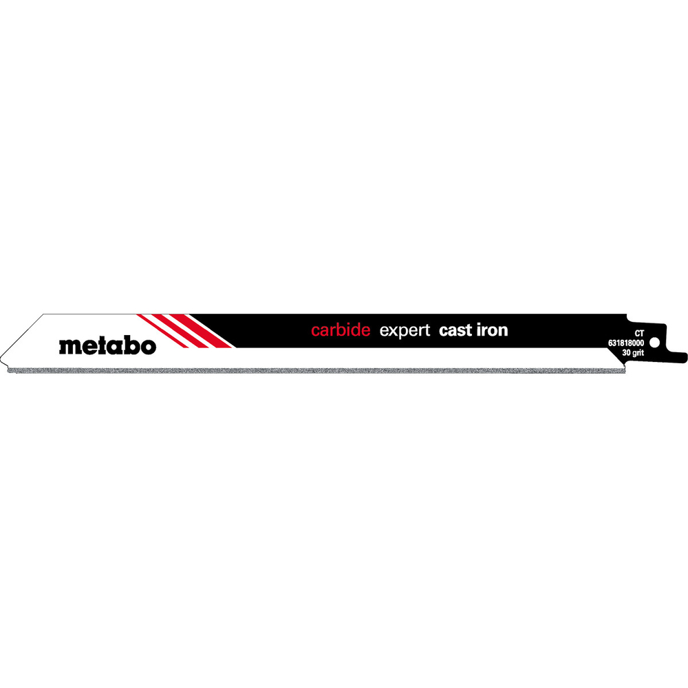 2 lames de scie sabre « expert cast iron » 225 x 1,25 mm - METABO - 631818000