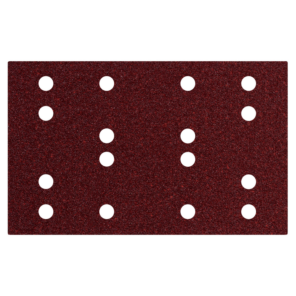 Feuilles abrasives auto-agrippantes 80 x 133 mm, P 80, 16 trous, à fixation auto-agrippante SRA - METABO - 635192000