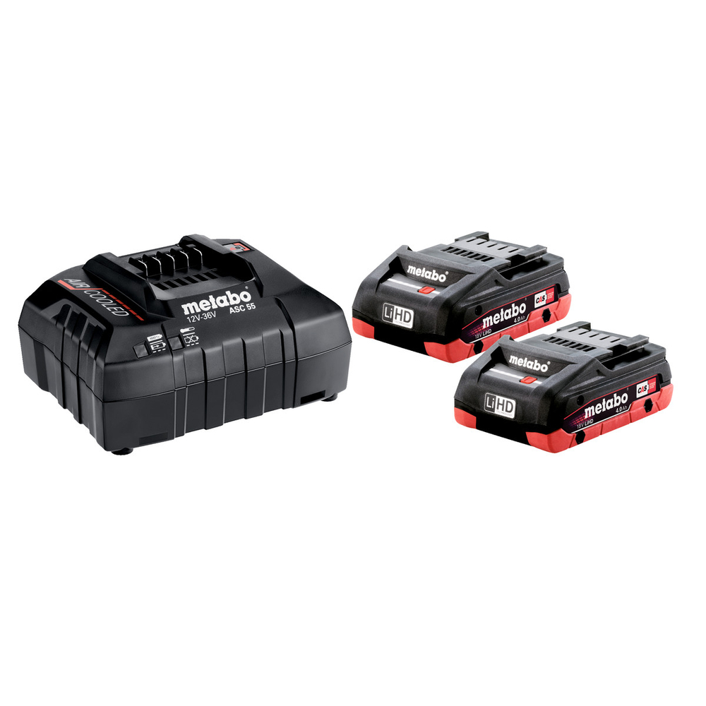 Set de base 2 x LiHD 4,0 Ah - METABO - 685163000