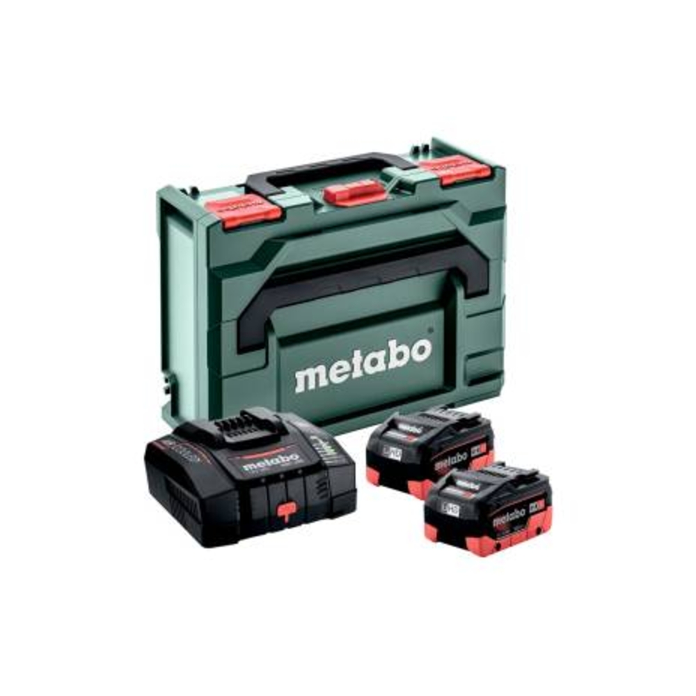 Pack énergie 2 Batteries 18V + chargeur ultrarapide - METABO - 685304000