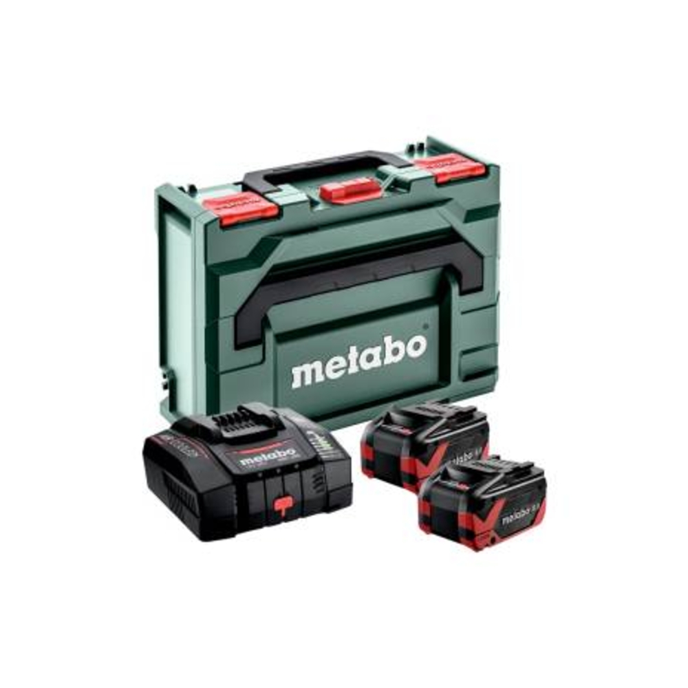 Pack énergie 2 Batteries 18V + chargeur ultrarapide - METABO - 685305000
