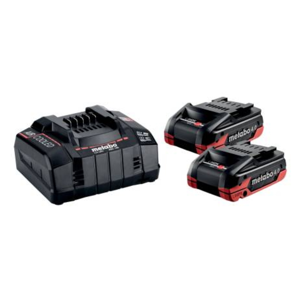 Pack énergie 2 Batteries 18V + chargeur ultrarapide - METABO - 685306000