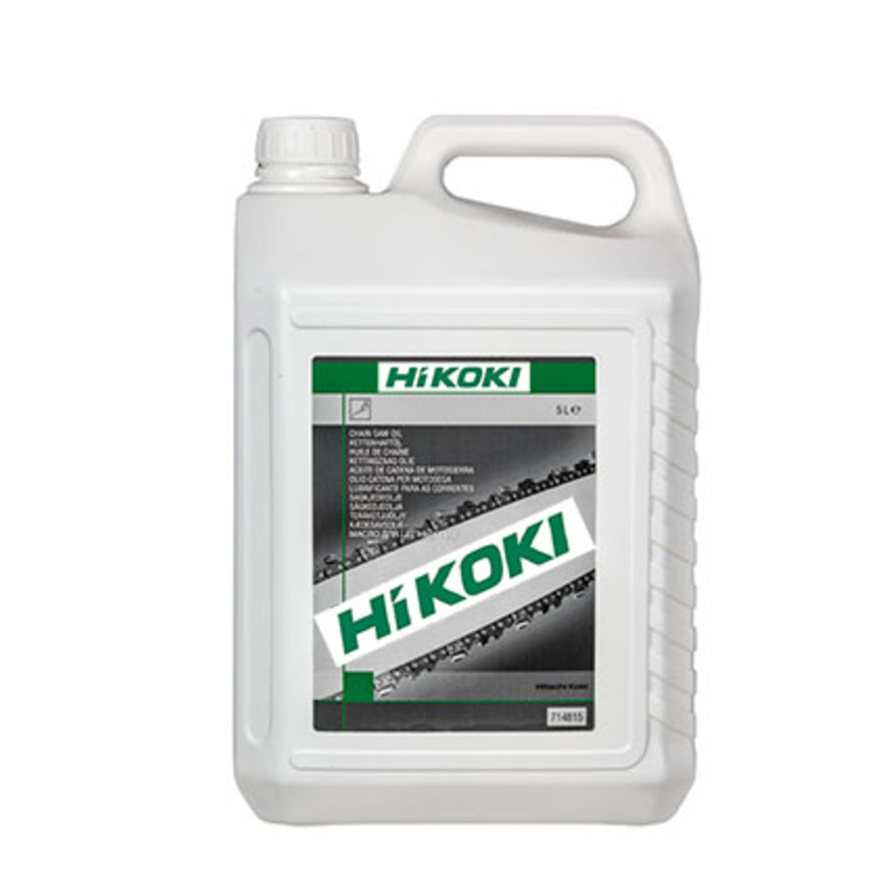 Huile pour tronçonneuse 5L - HIKOKI - 714815