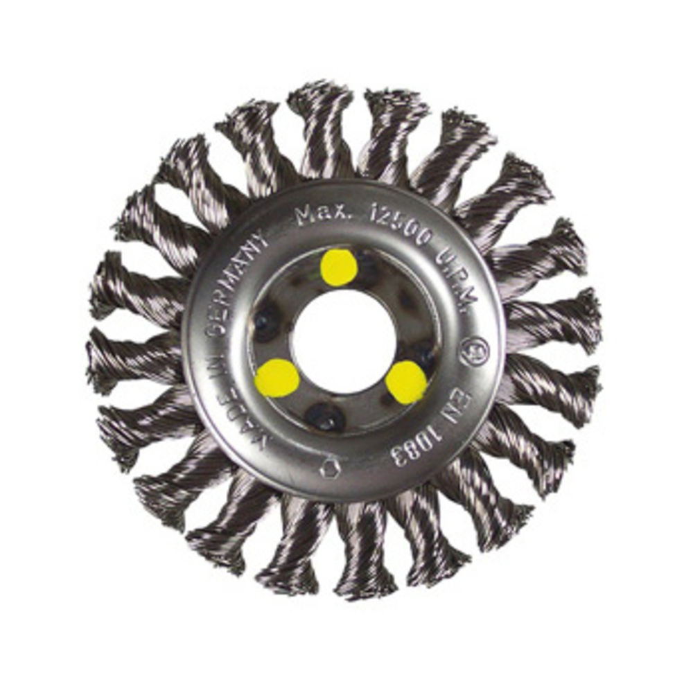 Brosse circulaire 115x22.2x0.5 avec fils torsadés inox - HIKOKI - 751305