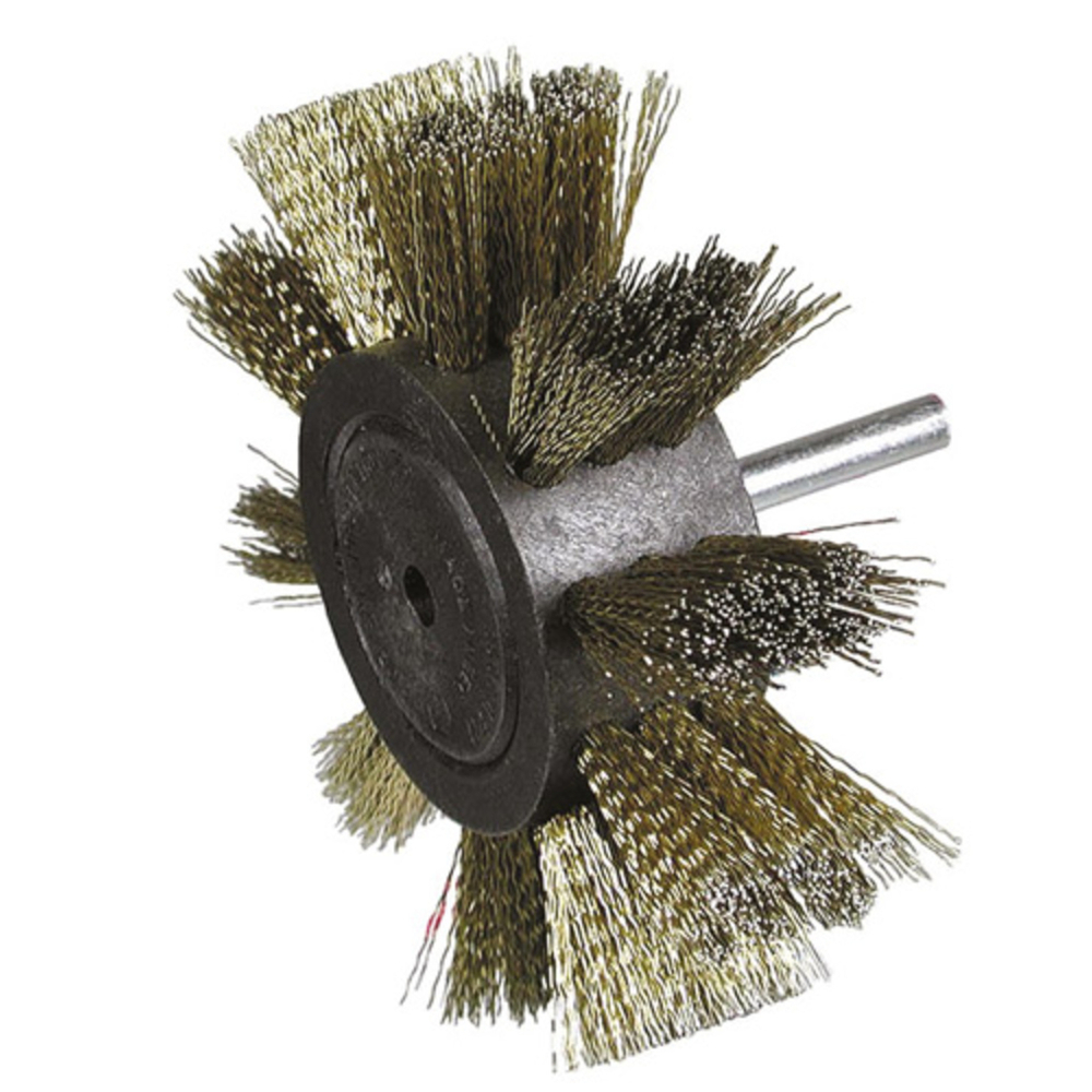 Brosse éventail 100x6x0.3 à  fils laitonnés - HIKOKI - 751325