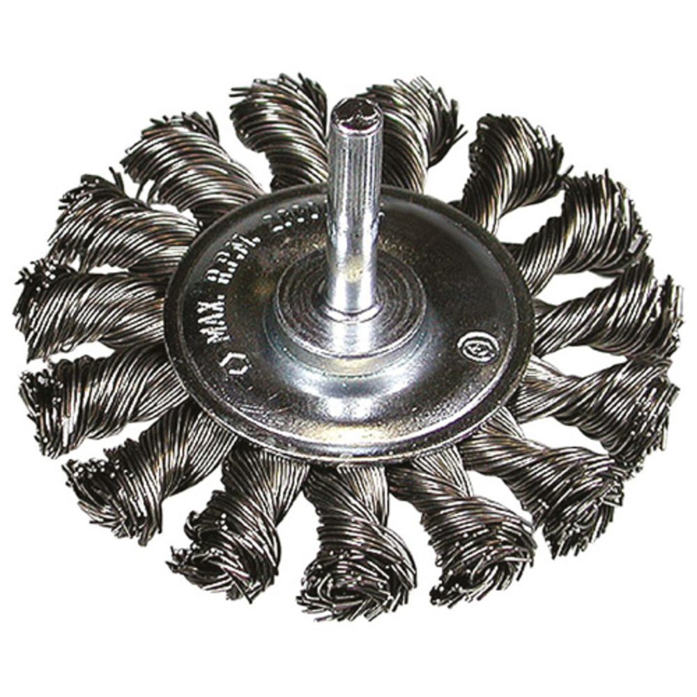 Brosse circulaire 75x6mmx0.5 à  fils torsadés - HIKOKI - 751326