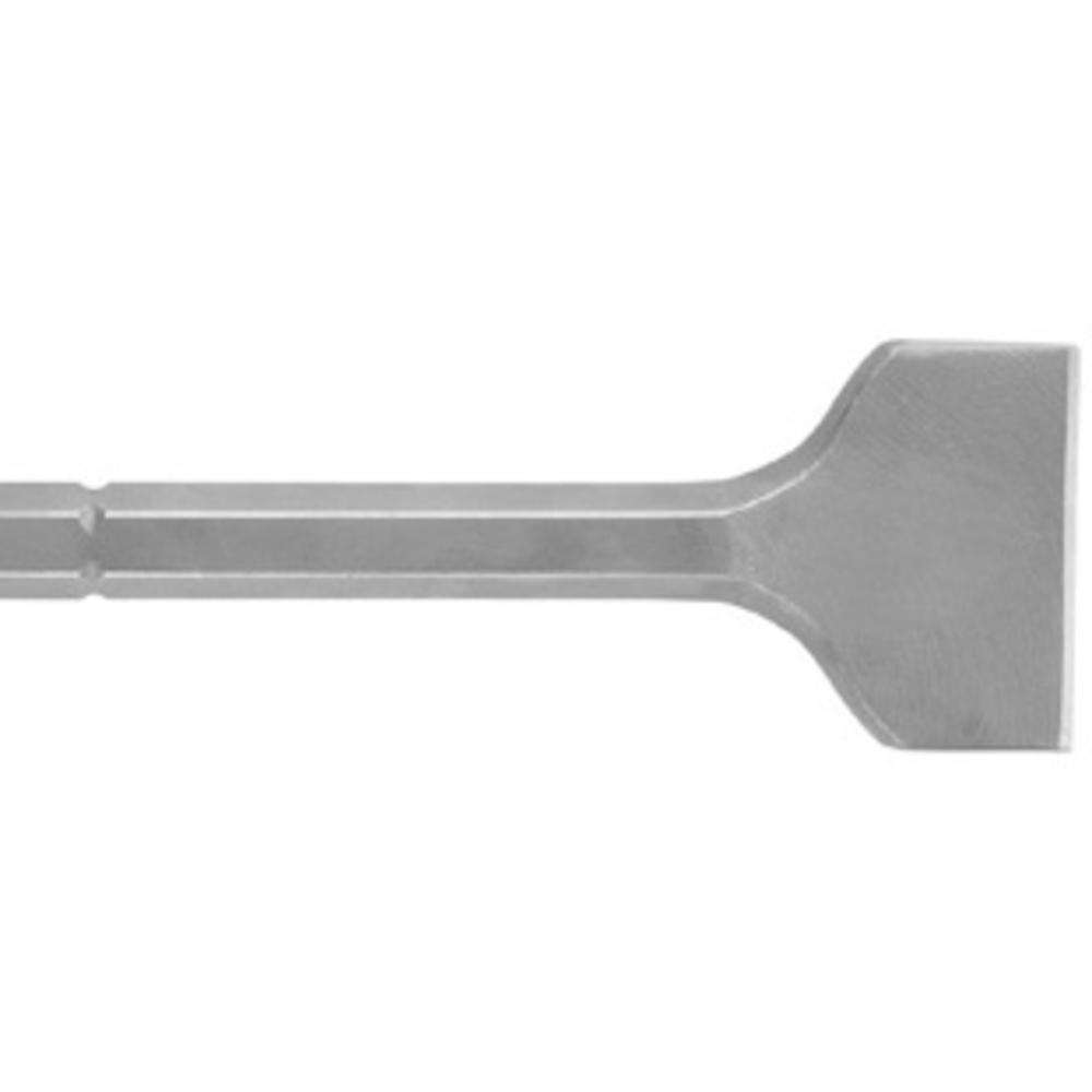 Burin plat 28mm hex. avec collet (76X500) - HIKOKI - 751573