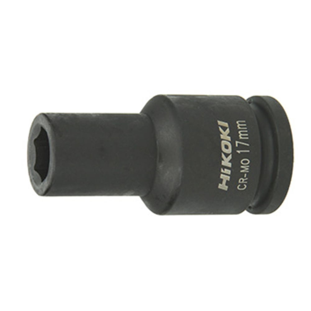 Douille à choc pour boulon hex. externe, extra long 90 mm, dim. 32 mm - HIKOKI - 751958