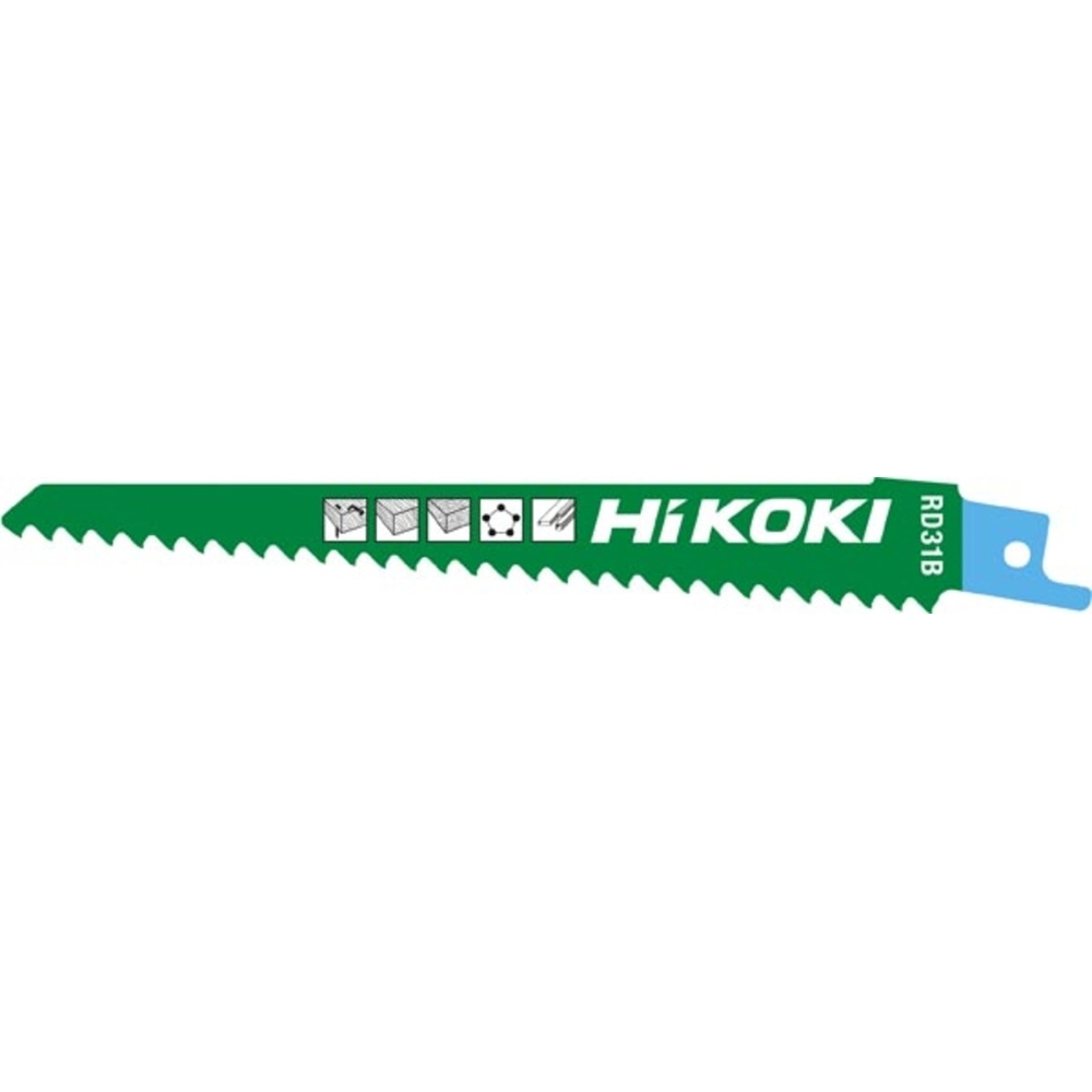 Lames de scie sabre RD31B/S611DF - Lot de 5 - HIKOKI - 752025
