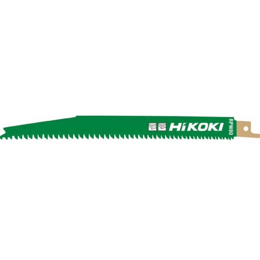 Lames de scie sabre RPW80 - Lot de 5 - HIKOKI - 752033