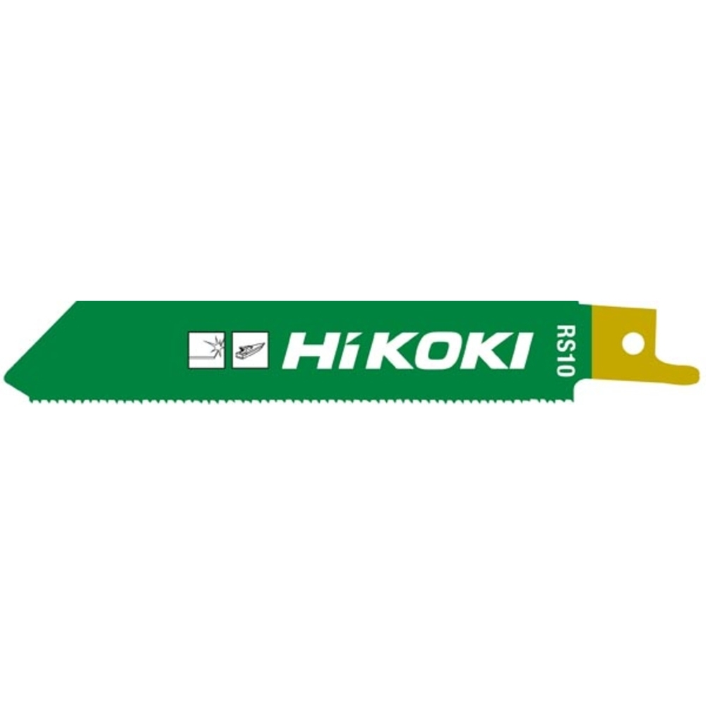 Lames de scie sabre RS10 - Lot de 2 - Inox - HIKOKI - 752035