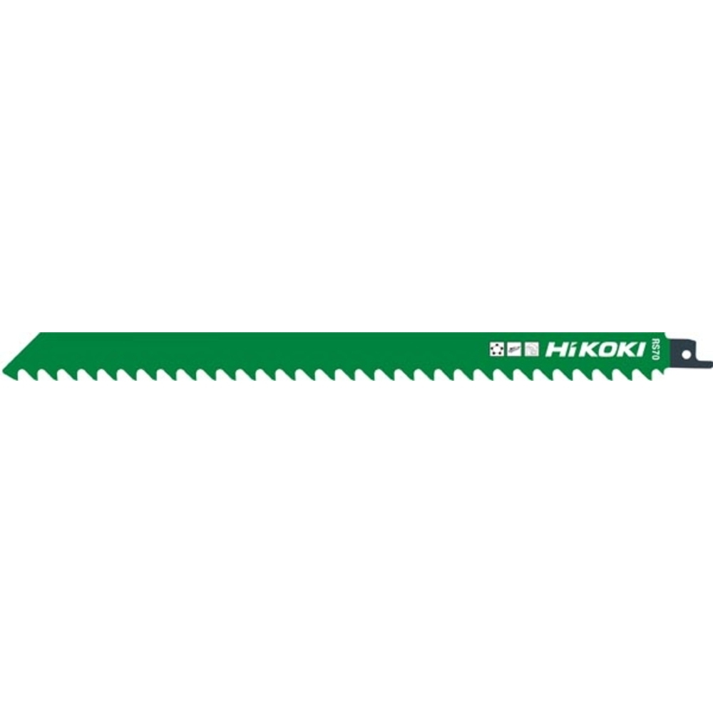 Lames de scie sabre RS70/S1241HM - Lot de 2 - HIKOKI - 752037