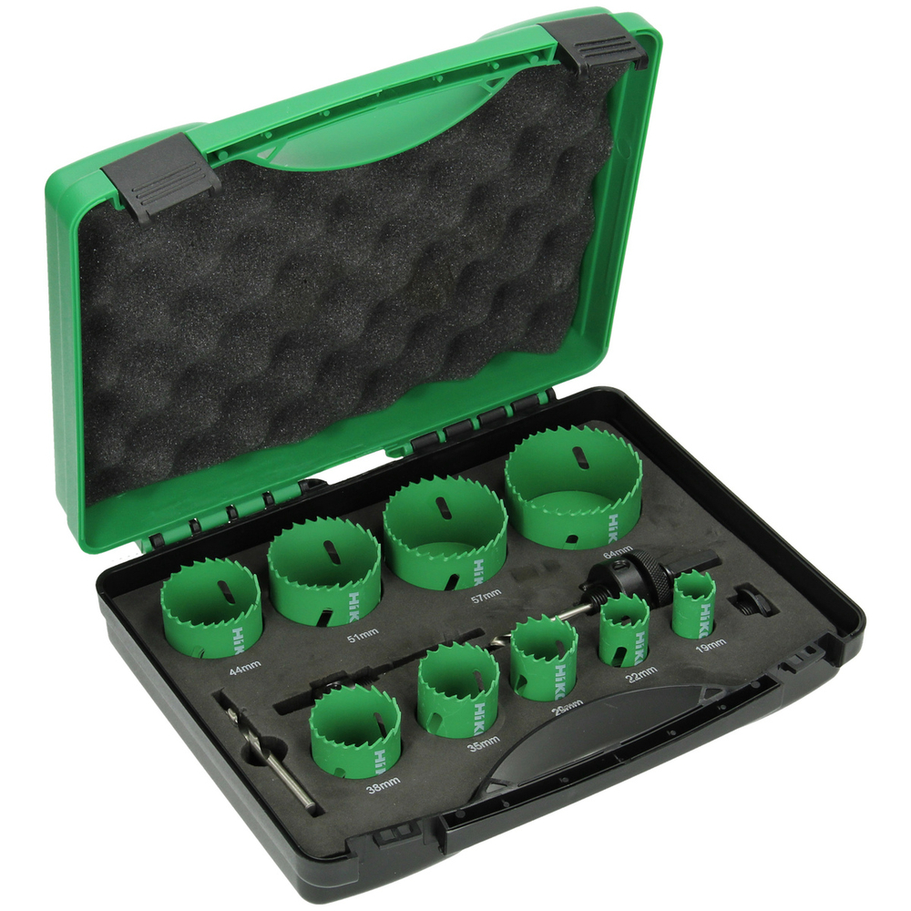 Cassete de scies trépans bimétal mécanicien - Lot de 13 - HIKOKI - 752173