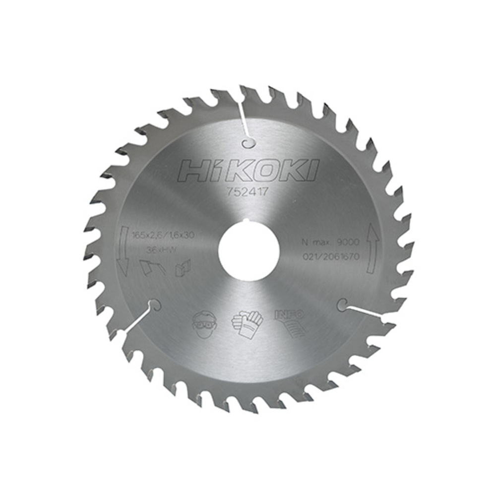 Lame pour scie circulaire bois 235 x 30, 36 dents - HIKOKI - 752457