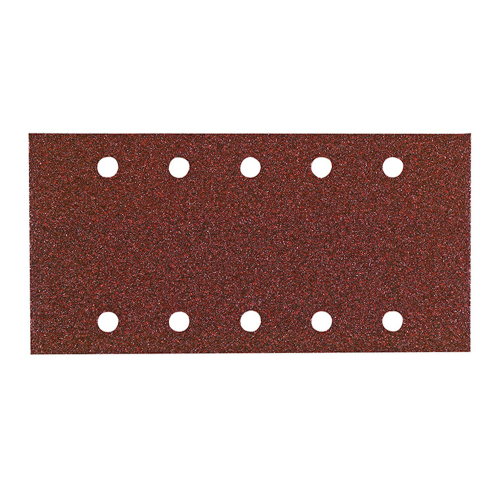 Papier abrasif 115X230 mm G60 - Lot de 10 - Velcro - HIKOKI - 753062