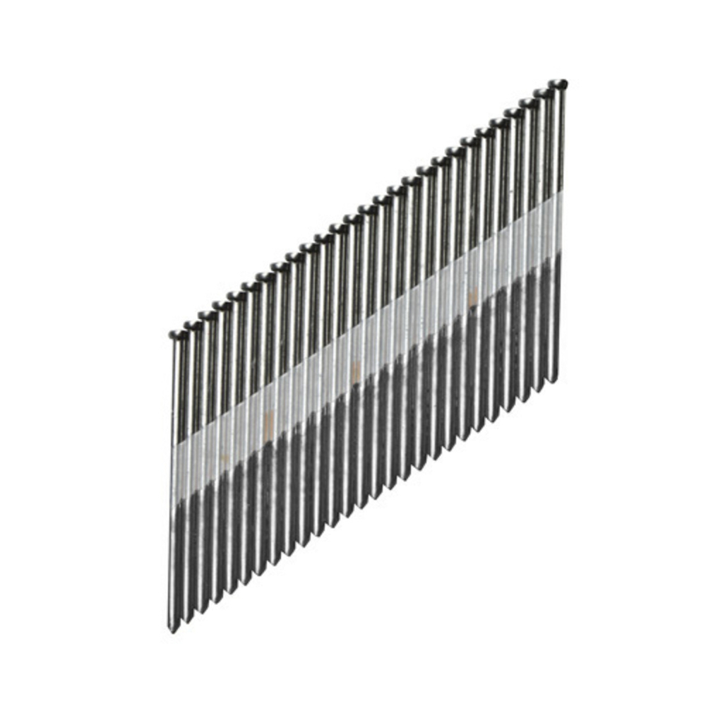 Clous D-tête 3.1X90 mm 34° annelée électro galvanisée - Lot de 2500 - HIKOKI - 753616