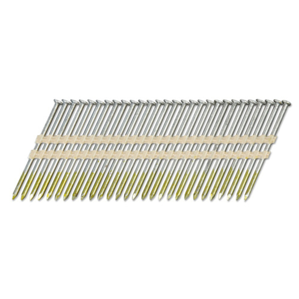 Clous tête-O 2.8x75mm 21° électro galvanisée - Lot de 3000 - HIKOKI - 753624