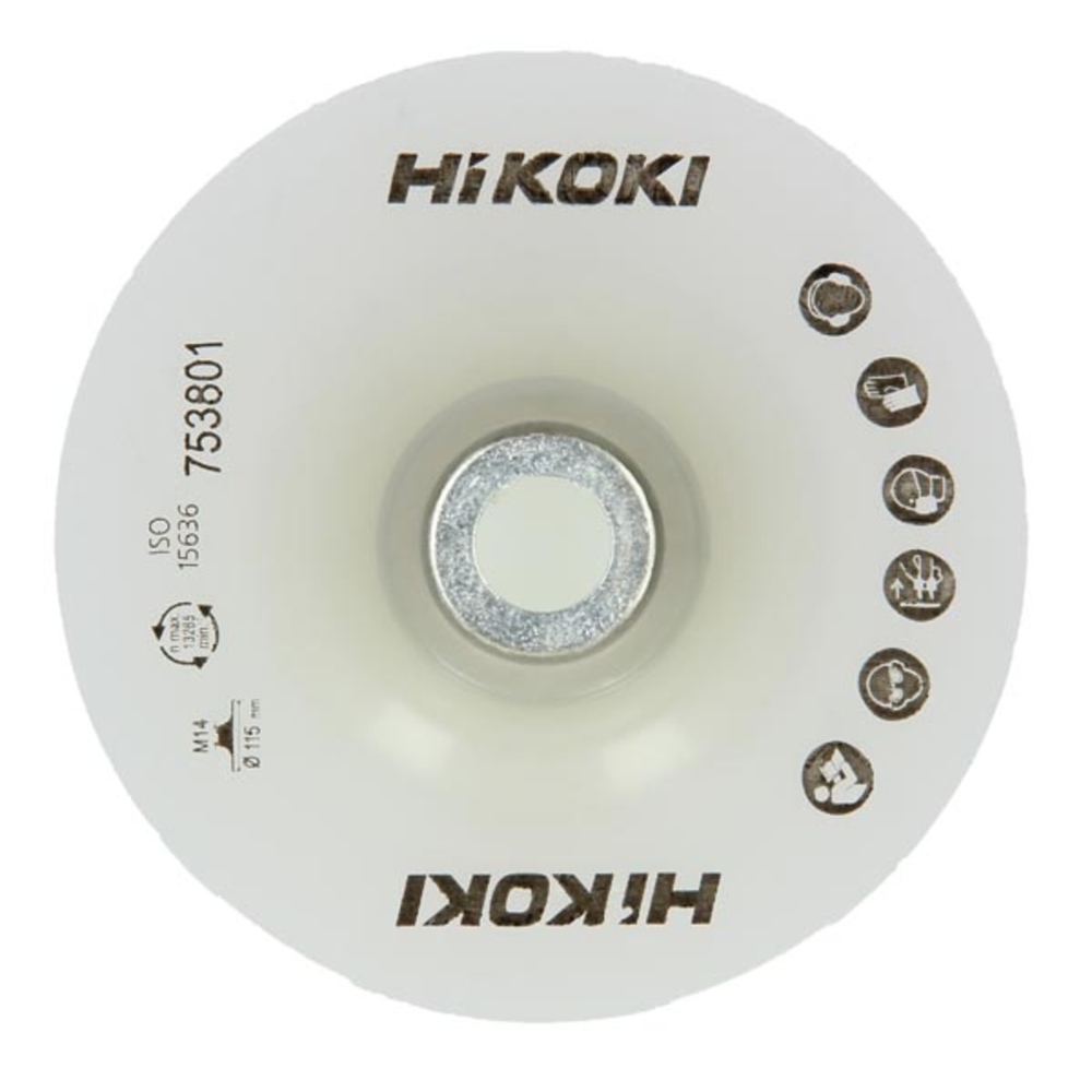 Plateau de support de dureté moyenne 125 mm - HIKOKI - 753802