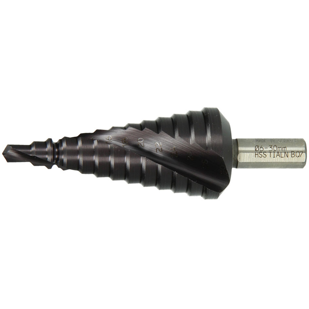 Foret multi-étage HSS TiAlN Ø 6 - 30 MM - HIKOKI - 780103