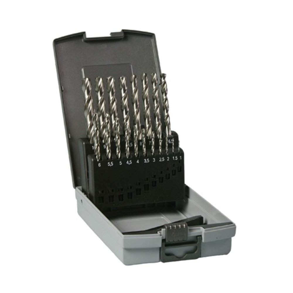 Cassette avec forets à métaux HSS-G DIN 338 - Lot de 19 - HIKOKI - 780460