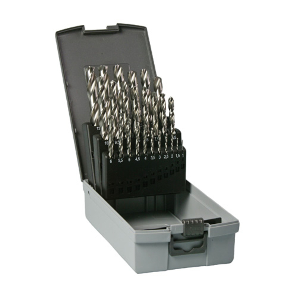 Cassette avec forets à métaux HSS-G DIN 338 - Lot de 25 - HIKOKI - 780461