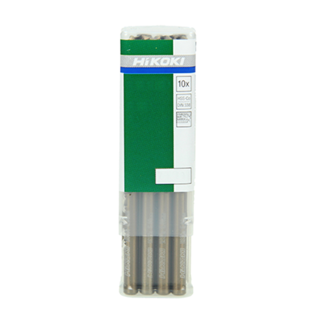 Foret à métaux HSS-CO DIN 338 Ø 7,5 mm - HIKOKI - 780629