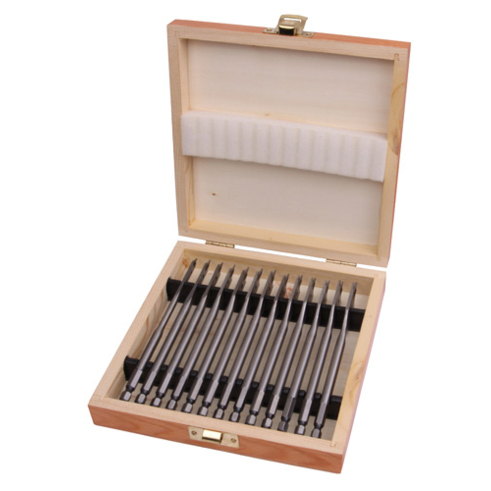 Cassette - Lot de 13 - forets à bois plat (6/8/10/12/13/14/16/17/18/19/20/22/25 mm) - HIKOKI - 781794