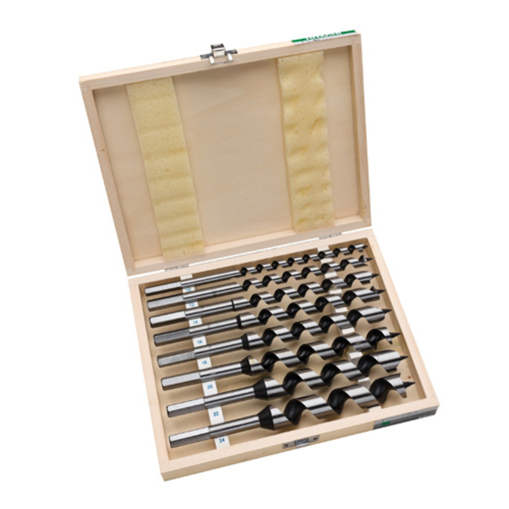 Cassette de 8 mèches torses à bois (10/12/14/16/18/20/22/24 x 230mm) - HIKOKI - 781993