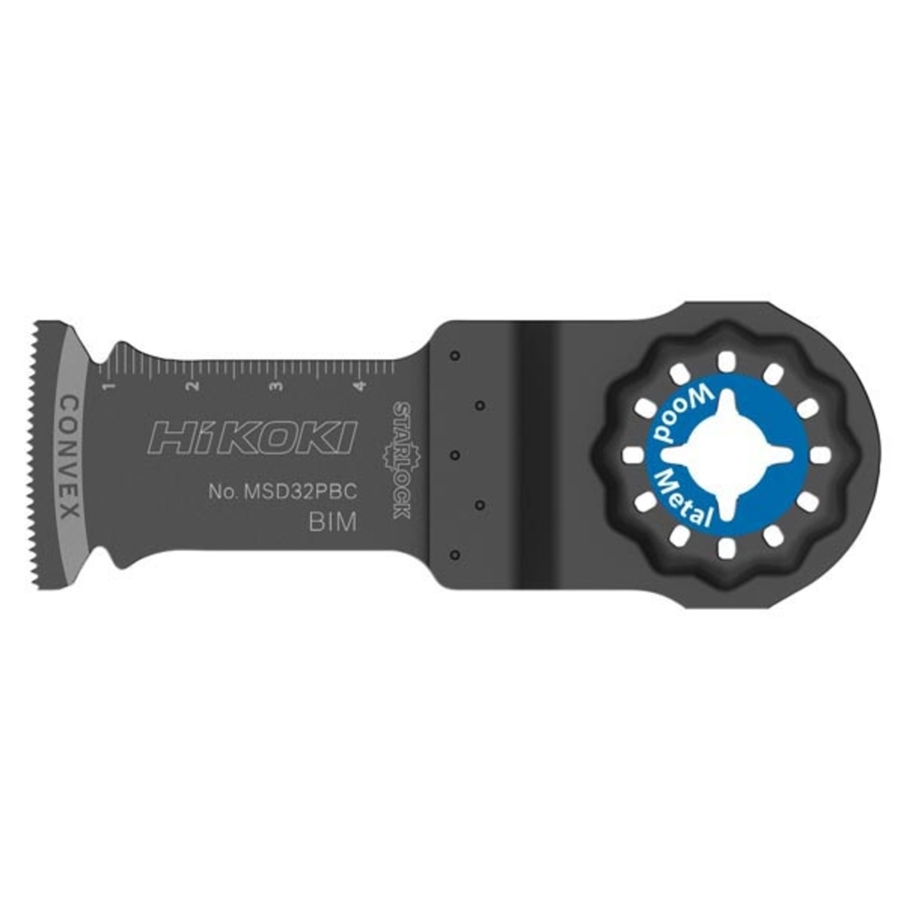 Lame multi tools Starlock MSD32PBC 32 x 50 mm - Lot de 5 - HIKOKI - 782722