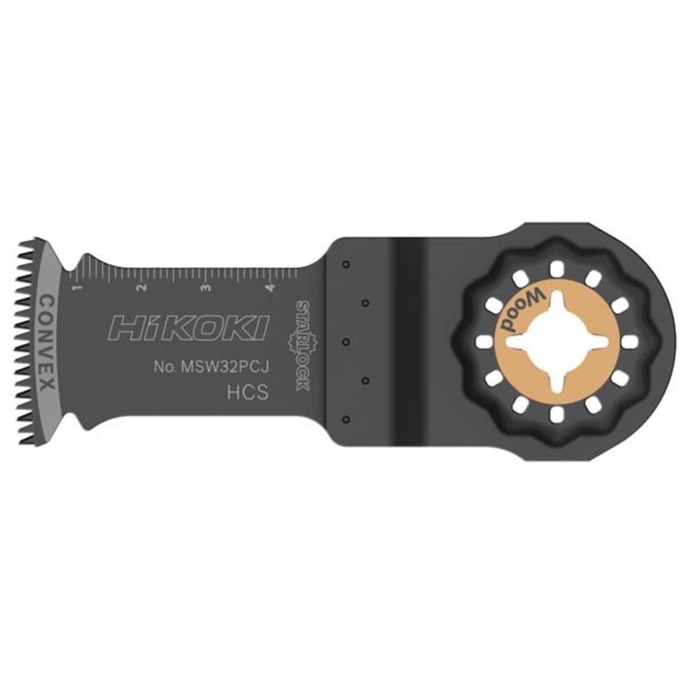 Lame multi tool blad Starlock MSW32PCJ 32 x 50mm - Lot de 5 - HIKOKI - 782736