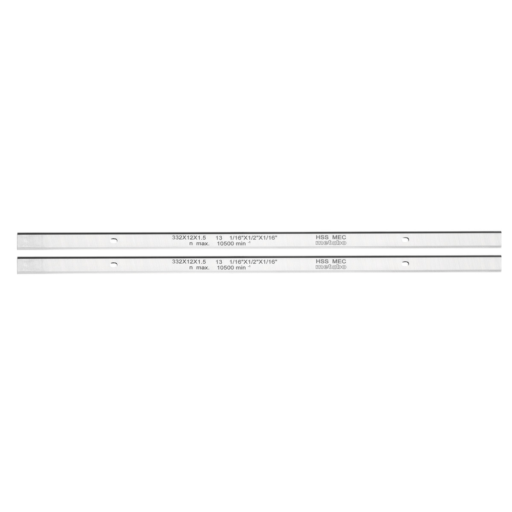 2 fers de rabot HSS, DH 330/316 - METABO - 0911063549