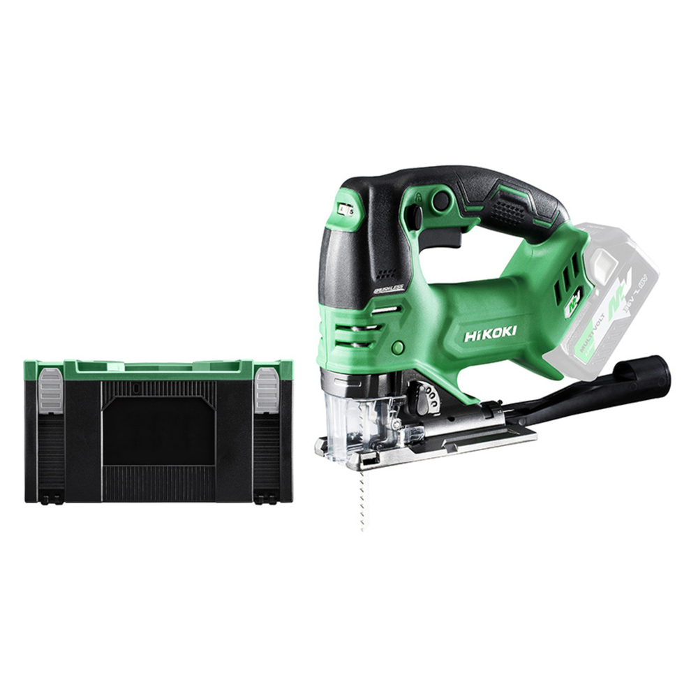 Scie sauteuse sans fil - 36V - Exclusif chargeur et accus - Coffret HSC III - HIKOKI - CJ36DAW2Z