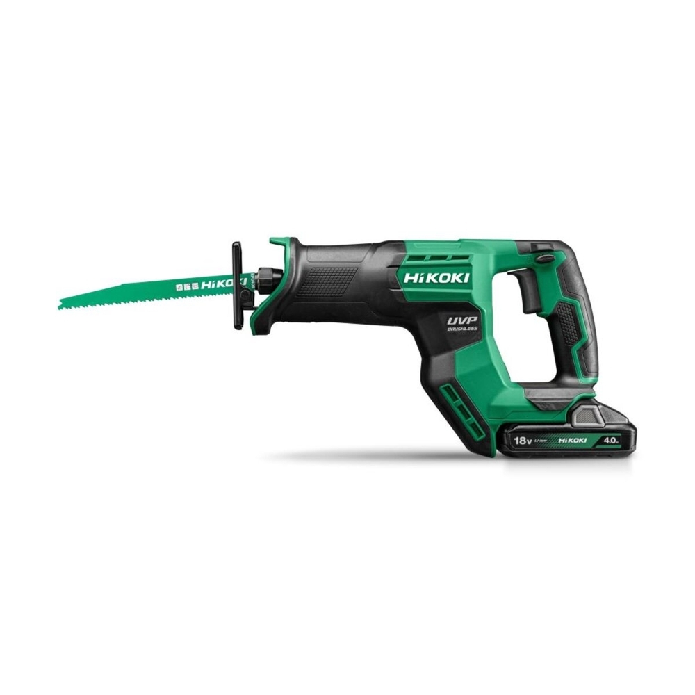 Scie sabre sans fil 18V - brushless - 130mm - 2x18V 4,0Ah - HIKOKI - CR18DMAWWZ