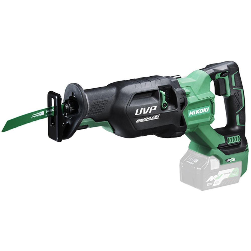 Scie sabre sans fil - 36 V / 300 mm - Exclusif chargeur et accus - HIKOKI - CR36DAW4Z